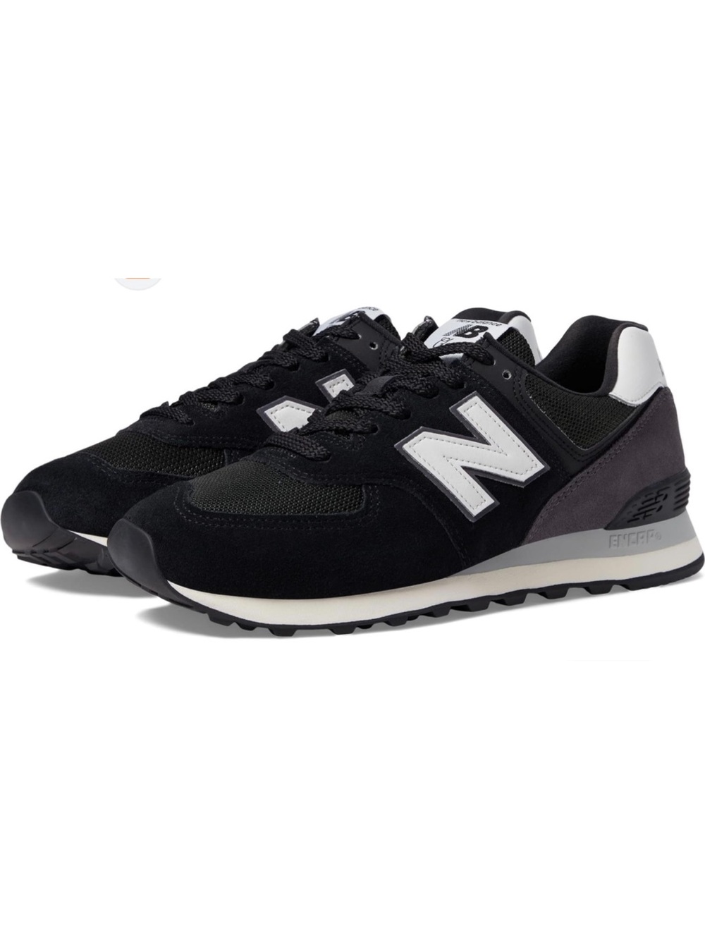 New Balance 574 Low Top Sneakers New Balance Classics black and white